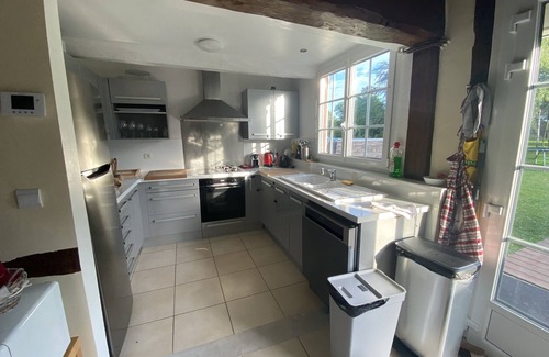 Blonville-sur-Mer Casa | Lovely thatched cottage with pool, just 10 minutes from the glamour of Deauville