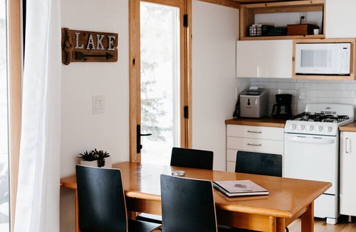 Crosslake Cabina | Lovely Tiny-House Cabin on Crosslake + Sauna + Bonfire + Kayak + Dock