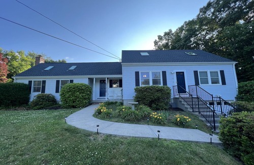 Westerly Casa | Lovely Westerly home w/ In-Ground Salt Water Pool, Hot Tub, and Game Room!