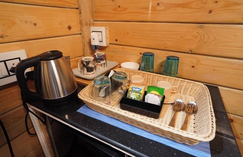 Kukatpalli Cabaña | Lovely Wooden Cottage KPHB - A Dreamy Getaway with Nature, Wood, and a Jacuzzi.