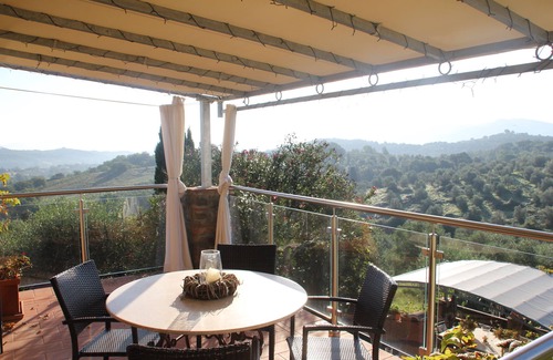 Caldana Casa | Lovingly renovated country house in the olive grove with large panoramic pool, air conditioning