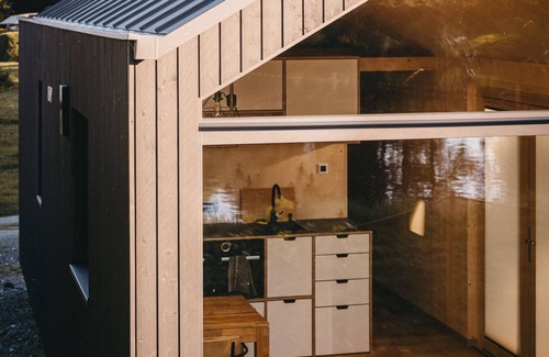 Krummennaab Casa | Lovt am See, Ökologisch Gebautes und Eingerichtetes Tiny House Direkt am Wasser