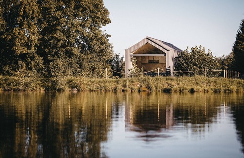 Krummennaab Casa | Lovt am See, Ökologisch Gebautes und Eingerichtetes Tiny House Direkt am Wasser