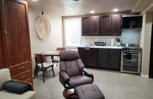 Mason City Apartamento | Lower Level Studio Across From Mercy Hospital