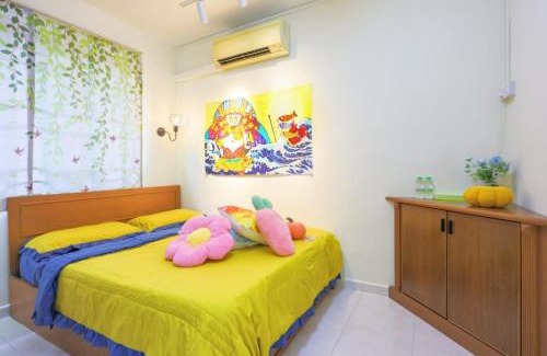 Taman Mahajaya Apartamento | Lucky Cat homes , arcade machine, TVbox majong , big moon