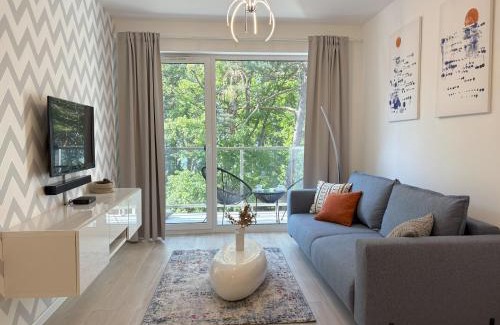 Ustronie Morskie Apartamento | Lucky40 - Apartament z widokiem na morze, SPA gratis, Dwie Sosny