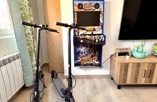 El Cristo y Buenavista Apartamento | LUJO Proyector, Maquina Arcade, Wifi y patinetes