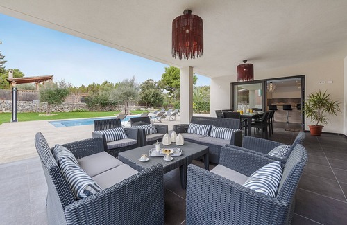 Cielo de Bonaire Villa | Lujosa Villa Eulalia Romero situada en Mal Pas Alcúdia con Piscina