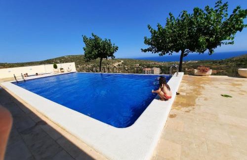 Peñíscola Casa | Lujoso Adosado familiar, vistas al mar y montaña gran terraza, bebes, mascotas