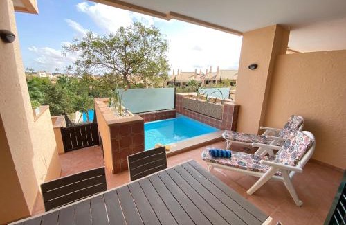 Fuente Álamo de Murcia Apartamento | Lujoso Apartamento en el tranquilo Resort Hacienda del Alamo