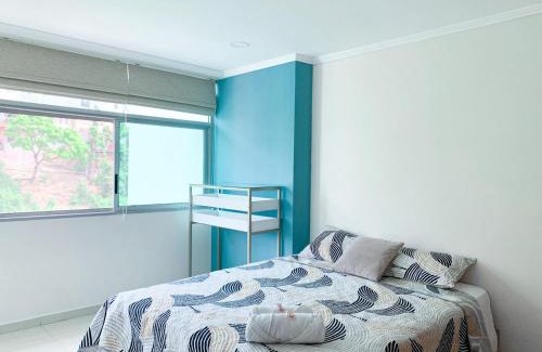 Las Peñas Apartamento | Lujoso Depa con piscina - jacuzzi y vista al rio desde la habitación