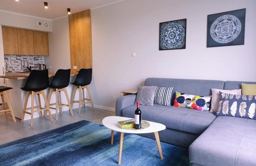 Kolobrzeg Apartamento | Lulu Apartments - FRIDA - Apartament dwupokojowy blisko morza - Resort Kołobrzeg parking i basen z sauną w cenie