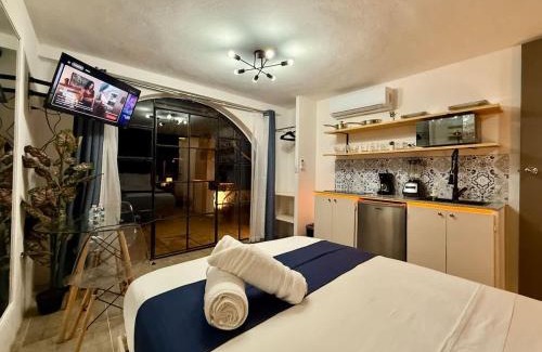 Colonia Campestre Casa | Luminous French Arch Room
