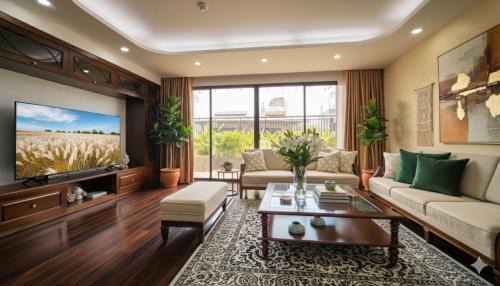 Quang An Apartamento | Lunaria Two Bedroom Apartment - The Epicenter of Luxury and Convenience