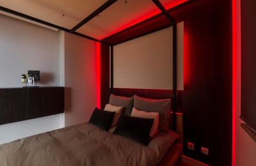 Lodz Apartamento | LupoApartments Królewska z Klimatyzacją Penthouse Mandoria Parking Dostęp na Kod