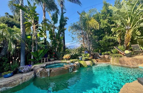 South Arroyo Casa | Lush Garden Hideaway & Pool – A Rare Pasadena Gem 5 min from the Rose Bowl