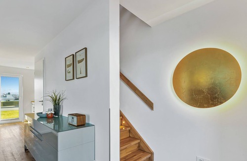 Olpenitz Casa | Lütthoorn - 1st row on the water, wood-burning stove, sauna, roof terrace, barbecue