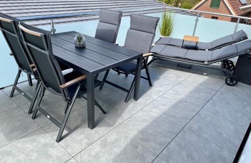 Wremen Apartamento | Luv-Moderne Neubauwohnung in Strandnähe-Wallbox
