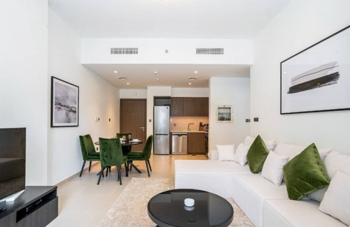 Al Sufouh 1 Apartamento | Lux Apartment, ACT One, 7 Min to Burj Khalifa