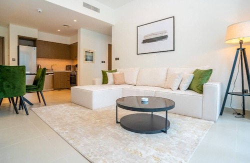 Al Sufouh 1 Apartamento | Lux Apartment, ACT One, 7 Min to Burj Khalifa