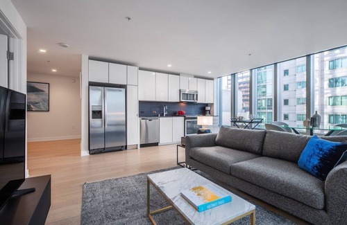 Rincon Hill Apartamento | Lux Rincon Hill 2BR w/ Gym, Roofdeck, near Bay Bridge, by Blueground