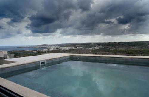 Mellieha Apartamento | Lux Sea&Country Views with Pool