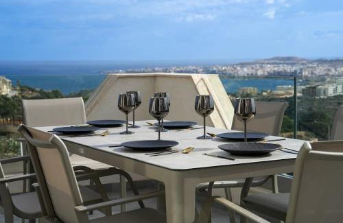 Mellieha Apartamento | Lux Sea&Country Views with Pool