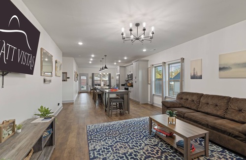 Rossville Casa | Lux Twin Homes 6bd/4ba Sleeps 18+people-20m to -Chatt Vistas