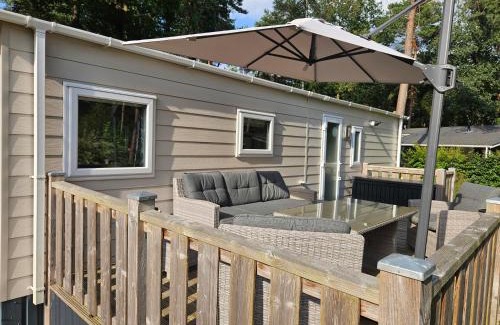 Raalte Chalet De Esquí | Luxe 4 persoons chalet op 5 sterren camping