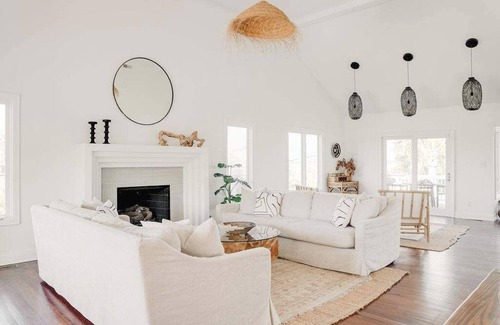 Folly Beach Casa | 🏝️Luxe 5BD w/ Pool, Marsh Views & Steps to Beach