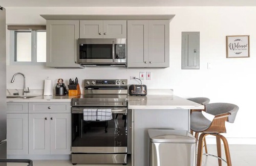 Barbican Apartamento | Luxe City Oasis 2bdrm apt in Kingston w/ AC, WiFi, Gym and Rooftop Pool