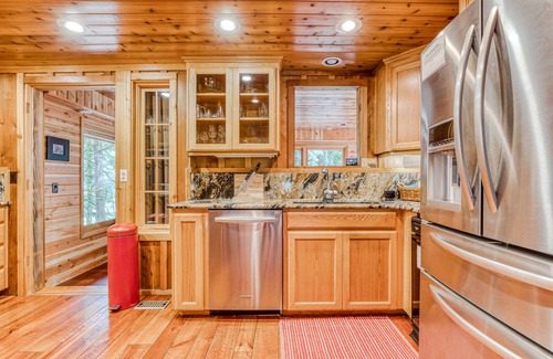 Rhododendron Casa | Luxe compound with private sauna, hot tub, rec house & fireplace