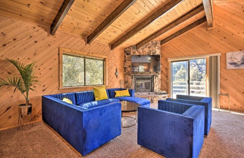 Pine Mountain Club Casa | Luxe Escape with Decks, Mtn Views, Game Room!