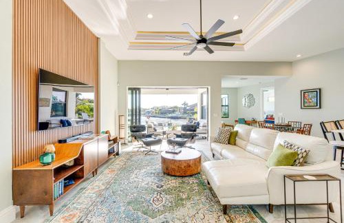 Punta Gorda Casa | Luxe Home in Punta Gorda with Pool Canal Views!