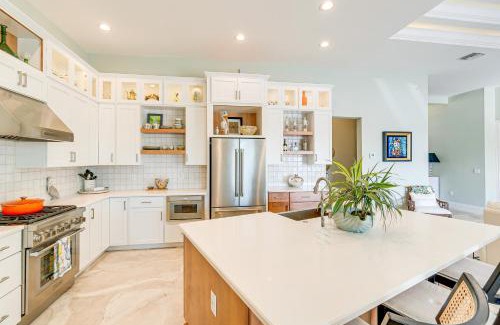 Punta Gorda Casa | Luxe Home in Punta Gorda with Pool Canal Views!