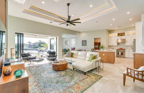 Punta Gorda Casa | Luxe Home in Punta Gorda with Pool Canal Views!