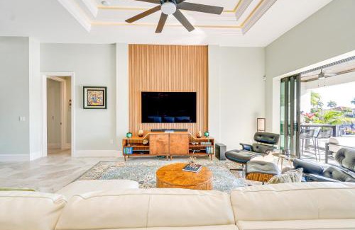 Punta Gorda Casa | Luxe Home in Punta Gorda with Pool Canal Views!