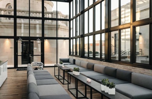 Downtown Dallas Hotel | Luxe King Room with Skyline Views, Steps from Art and Dining
