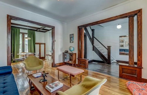 Mexicantown - Southwest Detroit Casa | Luxe Mid-Century Styled Historic Townhouse #1