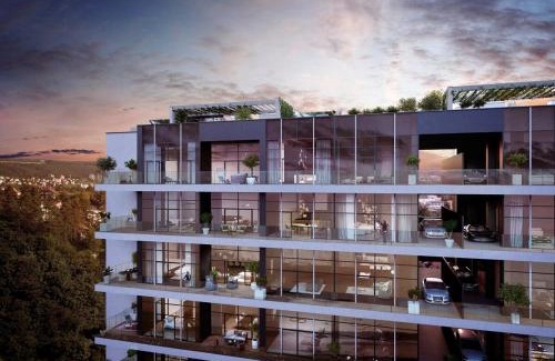 Prague 12 Apartamento | Luxe studio with pool, sauna, jacuzzi, gym, balcony