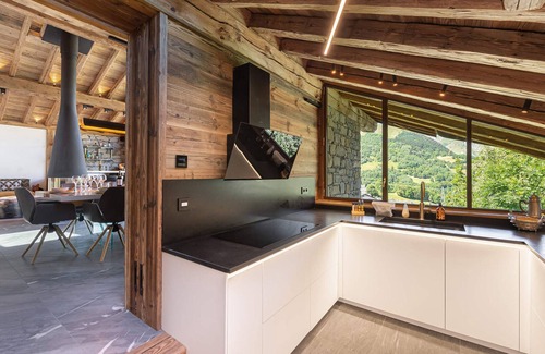 Saint-Martin-de-Belleville Chalet De Esquí | Chalet de lujo con jacuzzi, sauna y cine
