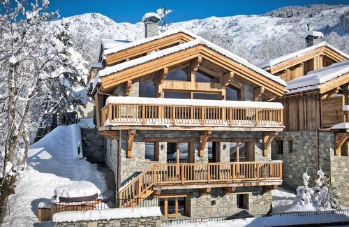 Saint-Martin-de-Belleville Chalet De Esquí | Chalet lujoso con piscina cubierta y sauna - 5 habitaciones, 12 pers., cerca de pistas y tiendas