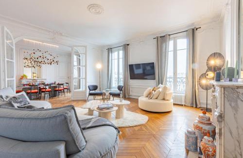 Neuilly-sur-Seine Apartamento | Luxueux Appartement 5 BD, Arc de Triomphe