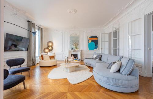 Neuilly-sur-Seine Apartamento | Luxueux Appartement 5 BD, Arc de Triomphe