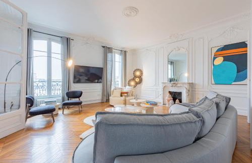 Neuilly-sur-Seine Apartamento | Luxueux Appartement 5 BD, Arc de Triomphe