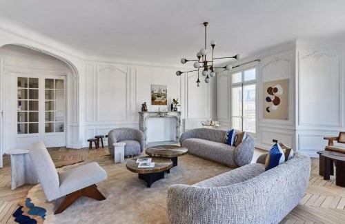 L'Europe Apartamento | Luxueux Appartement familial 5 BD, Parc Monceau
