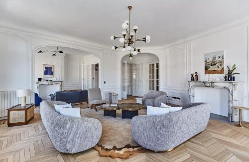 L'Europe Apartamento | Luxueux Appartement familial 5 BD, Parc Monceau