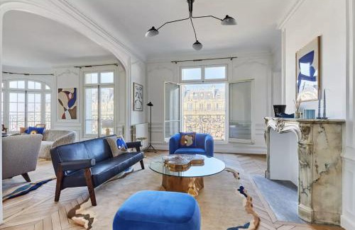 L'Europe Apartamento | Luxueux Appartement familial 5 BD, Parc Monceau
