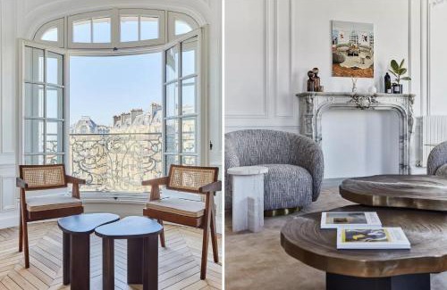L'Europe Apartamento | Luxueux Appartement familial 5 BD, Parc Monceau