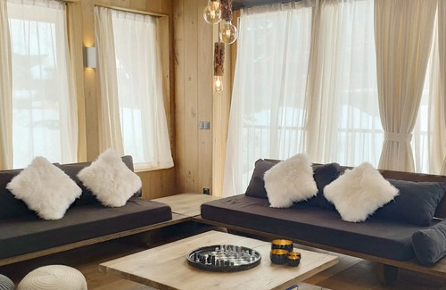 Les Boisses Chalet De Esquí | Luxueux Chalet 4 - L'été à la Montagne Avec Jacuzzi et Hammam
